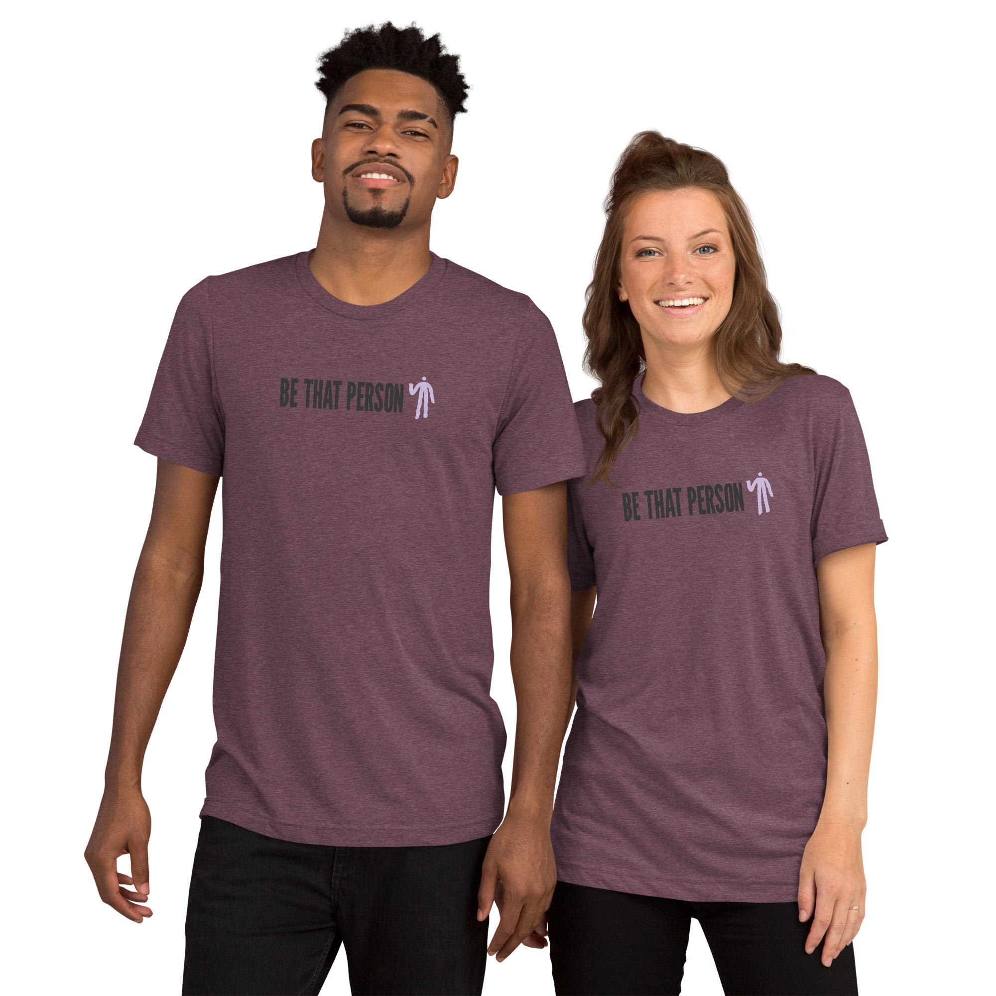 Short sleeve t-shirt - Purple Logo